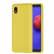 Защитный чехол Deexe Silicone Case для Samsung Galaxy A01 Core (A013) - Yellow (267538Y)