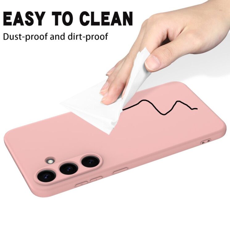 Защитный чехол Deexe Silicone Case для Samsung Galaxy S25 Plus (S936) - Green: фото 7 из 8