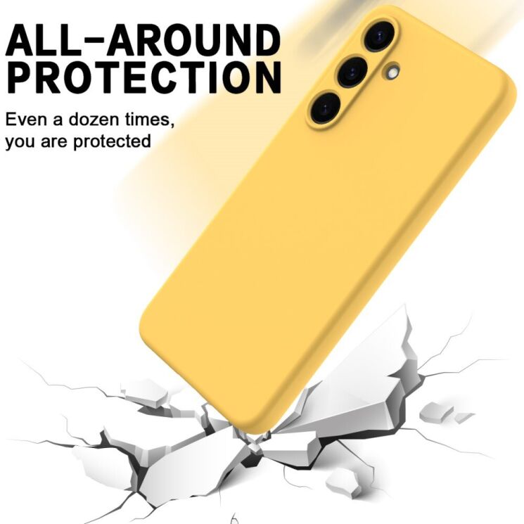 Защитный чехол Deexe Silicone Case для Samsung Galaxy S25 Plus (S936) - Green: фото 5 из 8