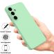 Защитный чехол Deexe Silicone Case для Samsung Galaxy S25 Plus (S936) - Green (371915G). Фото 3 из 8