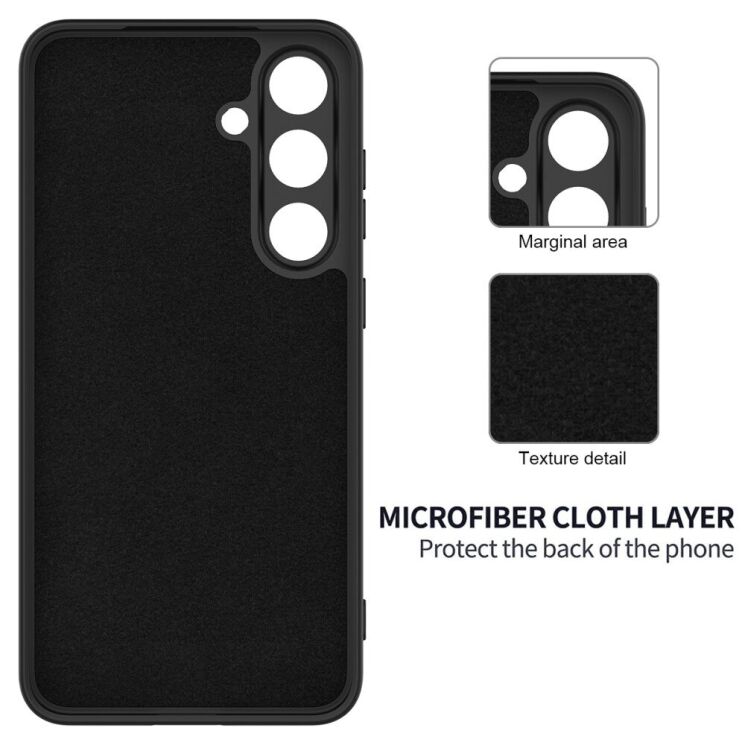 Защитный чехол Deexe Silicone Case для Samsung Galaxy S25 Plus (S936) - Green: фото 6 из 8
