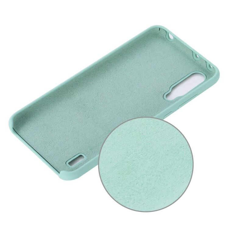 Захисний чохол Deexe Silicone Case для Xiaomi Mi A3 / Mi CC9e - Light Green: фото 3 з 6