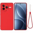 Захисний чохол Deexe Silicone Case для Xiaomi Poco F7 Pro - Red (378602R)