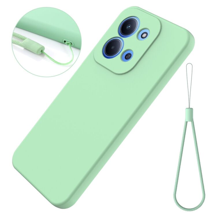 Захисний чохол Deexe Silicone Case для Xiaomi Redmi 15C - Black: фото 8 з 9