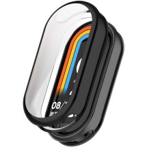 Захисний чохол Deexe Silicone Frame для Xiaomi Mi Smart Band 10 - Black: фото 1 з 4