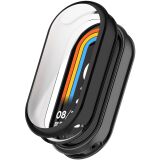Захисний чохол Deexe Silicone Frame для Xiaomi Mi Smart Band 10 - Black: фото 1 з 4