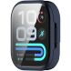 Захисний чохол Deexe Silicone Frame для Xiaomi Redmi Watch 6 Lite - Midnight Blue (268101DB). Фото 3 з 6