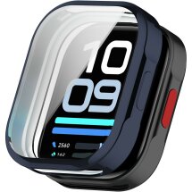 Захисний чохол Deexe Silicone Frame для Xiaomi Redmi Watch 6 Lite - Midnight Blue: фото 1 з 6