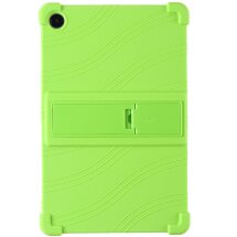 Защитный чехол Deexe Silicone Kickstand для Samsung Galaxy Tab A9 Plus (X210/216) - Green: фото 1 из 7
