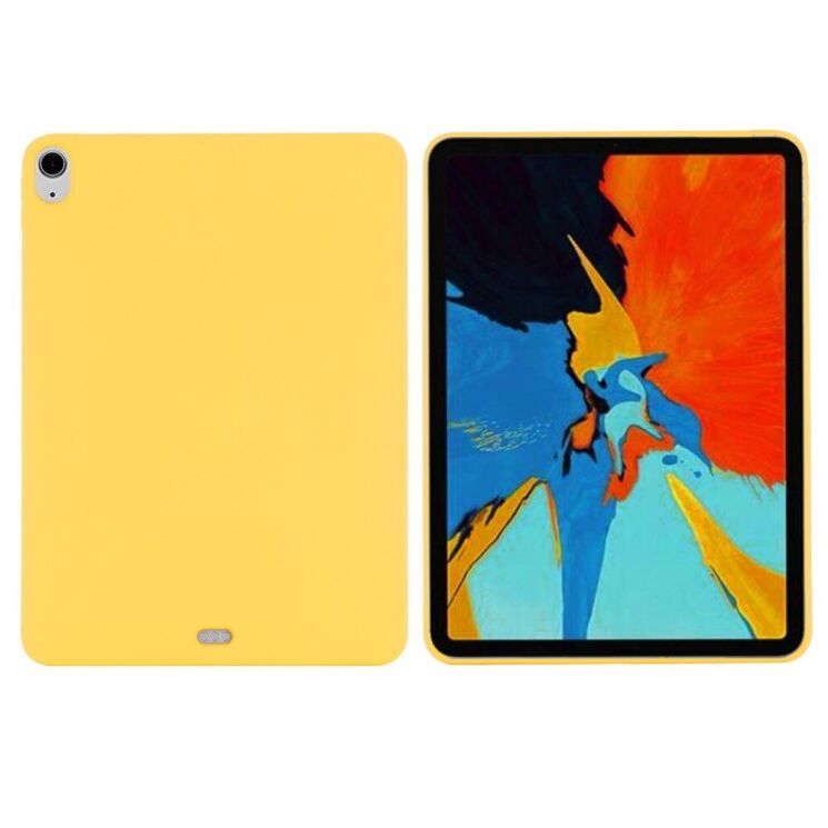 Защитный чехол Deexe Silicone Shell для Apple iPad Air 13 M3/M2 (2025/2024) - Yellow: фото 2 из 9