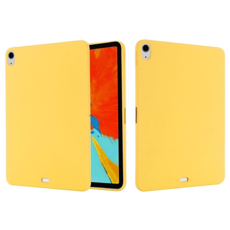Защитный чехол Deexe Silicone Shell для Apple iPad Air 13 M3/M2 (2025/2024) - Yellow: фото 3 из 9