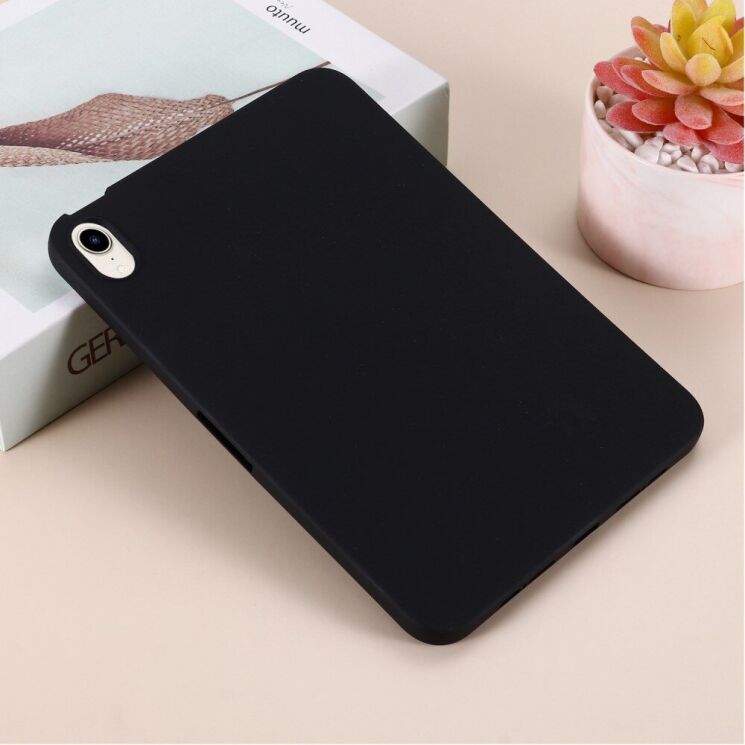 Защитный чехол Deexe Silicone Shell для Apple iPad mini 6 / 7 (2021/2024) - Black: фото 4 из 9