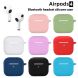 Защитный чехол Deexe Silicone Sleeve для Apple AirPods 4 - Black (364411B). Фото 10 из 11