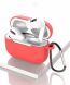 Защитный чехол Deexe Simple Style with Buckle для Apple AirPods Pro - Beige (263208E). Фото 9 из 11