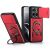 Защитный чехол Deexe Slider Stand для Motorola Edge 70 Fusion - Red: фото 1 из 9