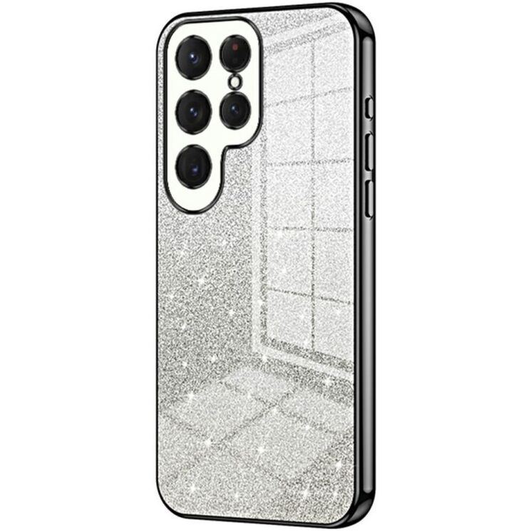 Защитный чехол Deexe Sparkles Cover для Samsung Galaxy S25 Ultra (S938) - Black: фото 1 из 6