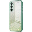Защитный чехол Deexe Sparkles Cover для Samsung Galaxy S26 - Green (404247G)