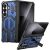 Защитный чехол Deexe Tank Stand для Samsung Galaxy Fold 8 Ultra / Fold 7 - Blue: фото 1 из 10