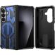 Защитный чехол Deexe Tank Stand для Samsung Galaxy Fold 8 Ultra / Fold 7 - Blue (424017L). Фото 2 из 10