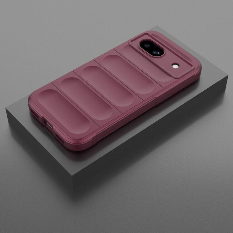 Защитный чехол Deexe Terra Case для Google Pixel 8A - Wine Red: фото 4 из 9