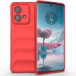 Защитный чехол Deexe Terra Case для Motorola Edge 40 Neo - Red (340011R)