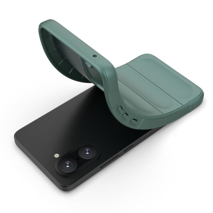 Захисний чохол Deexe Terra Case для OnePlus Nord CE 5 / Ace 5 Racing - Green: фото 2 з 6