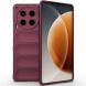 Защитный чехол Deexe Terra Case для TECNO Camon 30 (CL6) - Wine Red (352118WR). Фото 1 из 9