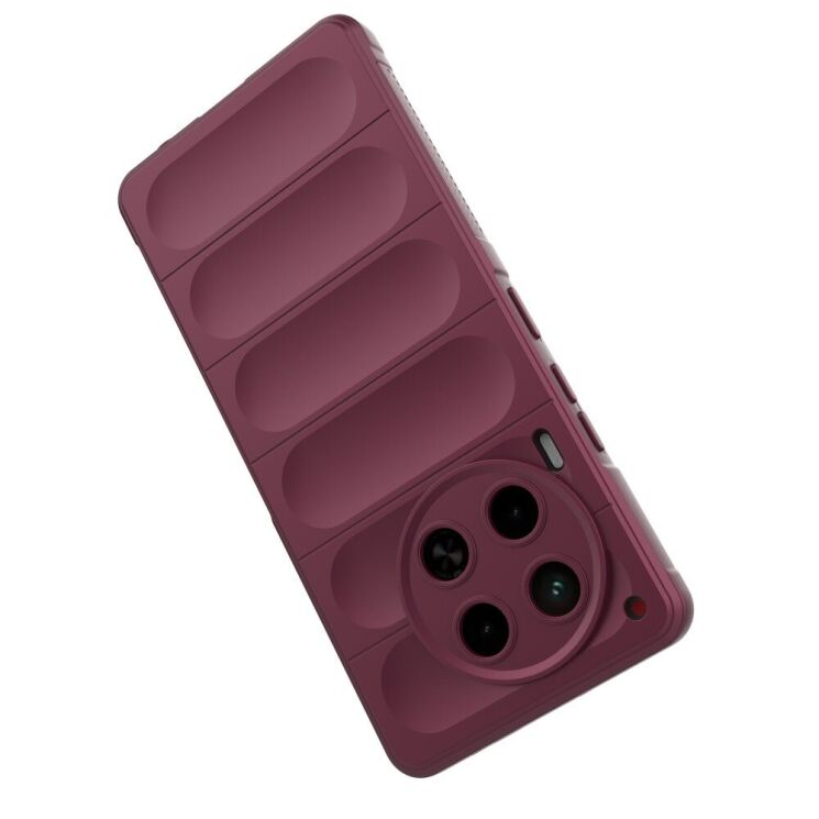 Защитный чехол Deexe Terra Case для TECNO Camon 30 (CL6) - Wine Red: фото 4 из 9