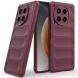 Защитный чехол Deexe Terra Case для TECNO Camon 30 (CL6) - Wine Red (352118WR). Фото 2 из 9
