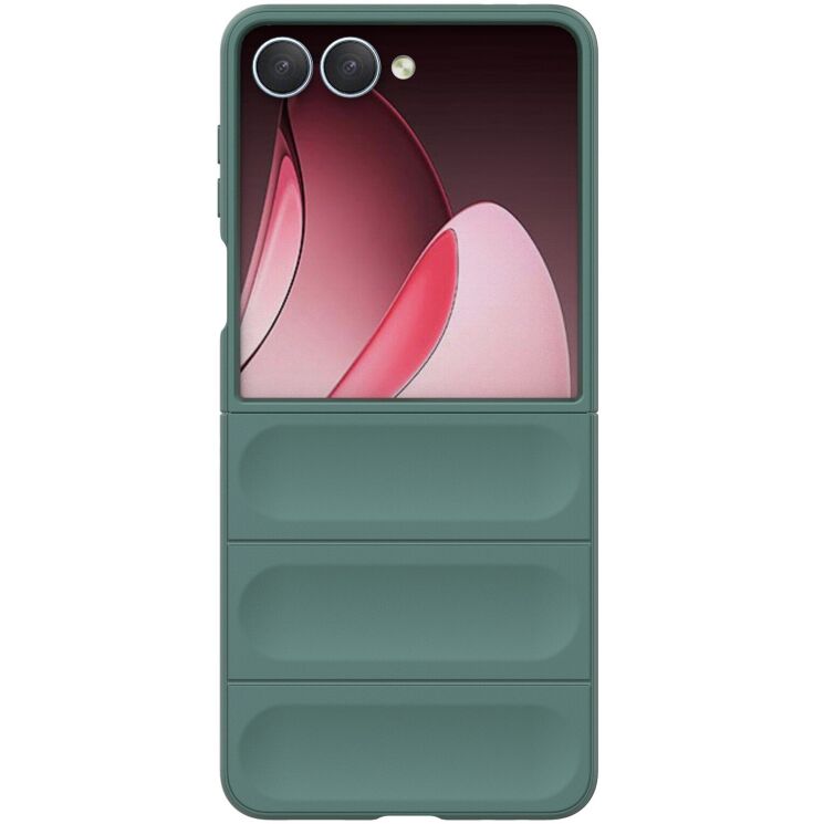 Захисний чохол Deexe Terra Case (FF) для Samsung Galaxy Flip 7 - Green: фото 3 з 9