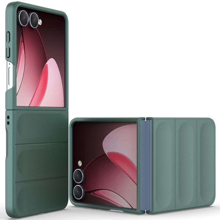 Захисний чохол Deexe Terra Case (FF) для Samsung Galaxy Flip 7 - Green: фото 4 з 9