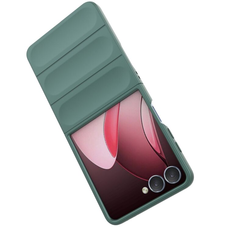 Захисний чохол Deexe Terra Case (FF) для Samsung Galaxy Flip 7 - Green: фото 6 з 9