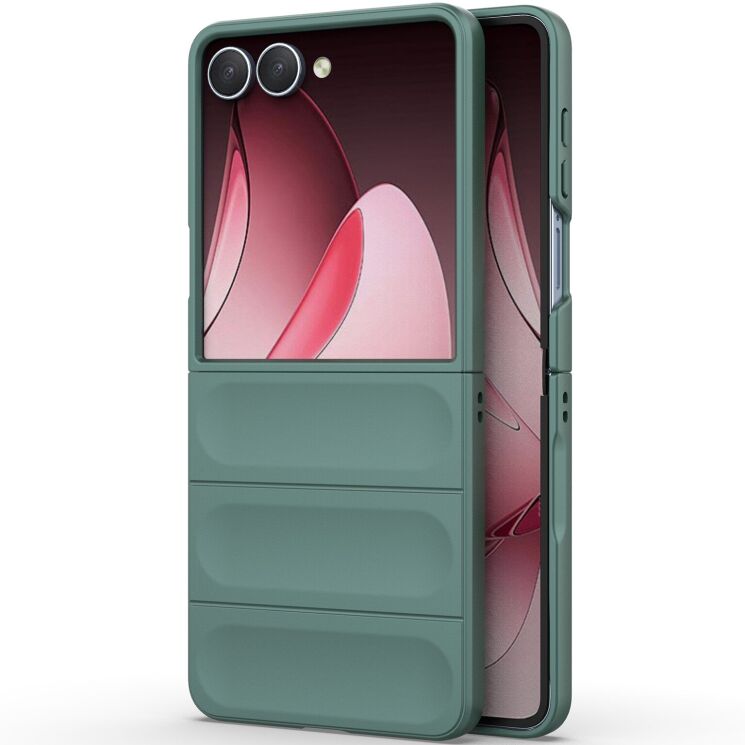 Захисний чохол Deexe Terra Case (FF) для Samsung Galaxy Flip 7 - Green: фото 2 з 9