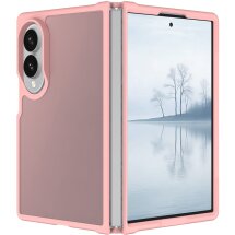 Защитный чехол Deexe Velvet Frame (FF) для Samsung Galaxy Fold 8 - Pink: фото 1 из 8