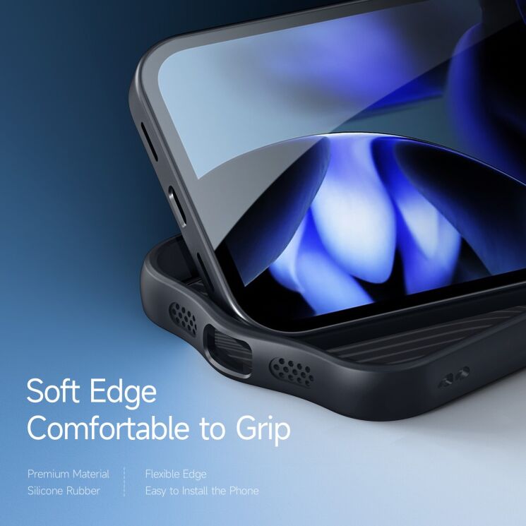 Захисний чохол DUX DUCIS Aimo Series для Google Pixel 10a - Black: фото 7 з 9