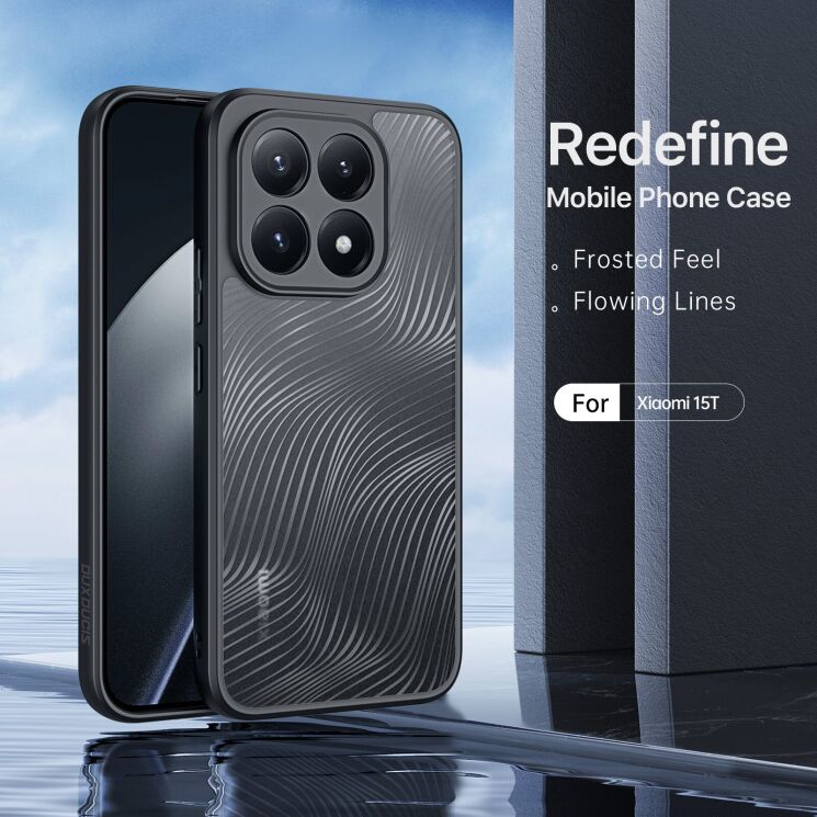 Защитный чехол (PC+TPU) DUX DUCIS Aimo Series для Xiaomi 15T - Black (391036B) Защитный чехол (PC+TPU) DUX DUCIS Aimo Series для Xiaomi 15T - Black: фото 3 из 10
