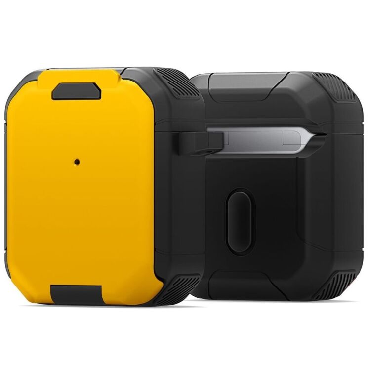 Защитный чехол DUX DUCIS PECF Series для Apple AirPods 1 / 2 - Yellow: фото 2 из 10