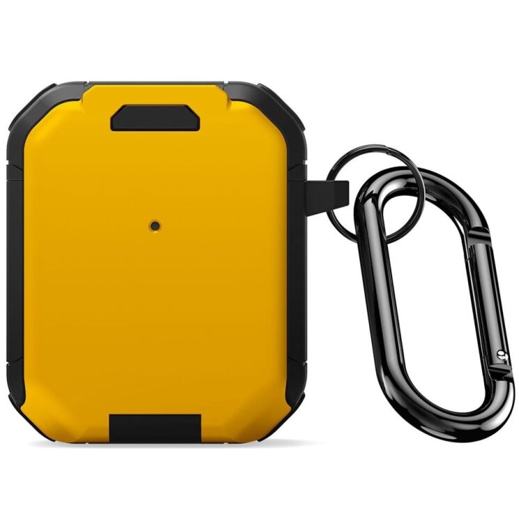 Защитный чехол DUX DUCIS PECF Series для Apple AirPods 1 / 2 - Yellow: фото 1 из 10