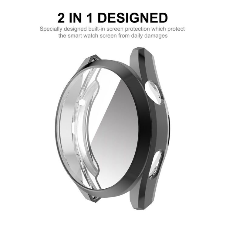 Защитный чехол Enkay Protective Case для Huawei Watch 3 Pro - Silver: фото 2 из 9