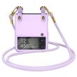 Защитный чехол GKK Crossbody для Samsung Galaxy Flip 4 - Purple (302260V)