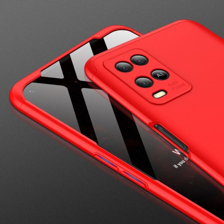 Захисний чохол GKK Double Dip Case для OPPO A54 - Red: фото 3 з 14