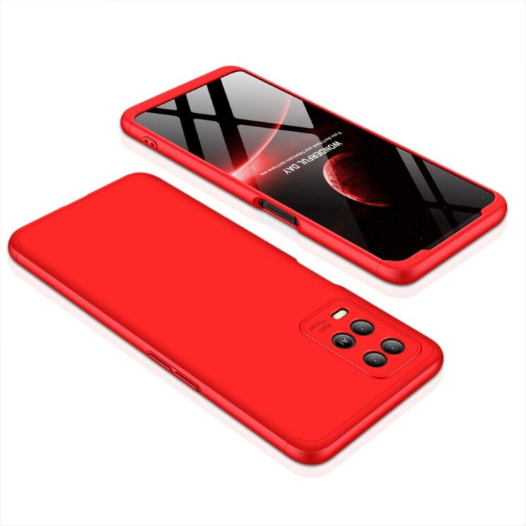 Захисний чохол GKK Double Dip Case для OPPO A54 - Red: фото 2 з 14