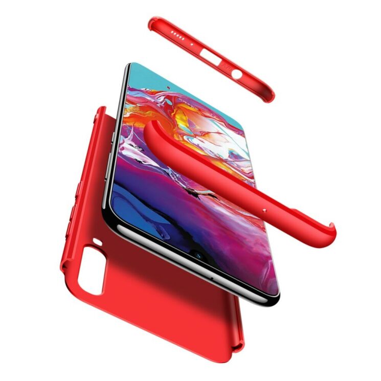 Захисний чохол GKK Double Dip Case для Samsung Galaxy A70 (A705) - Red: фото 3 з 8