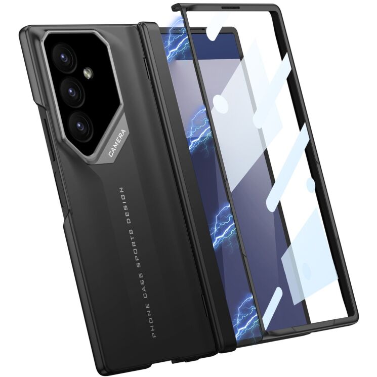Захисний чохол GKK Hinge Shield для Samsung Galaxy Fold 7 - Black: фото 1 з 9