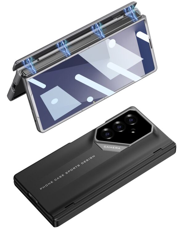 Захисний чохол GKK Hinge Shield для Samsung Galaxy Fold 7 - Green: фото 8 з 9