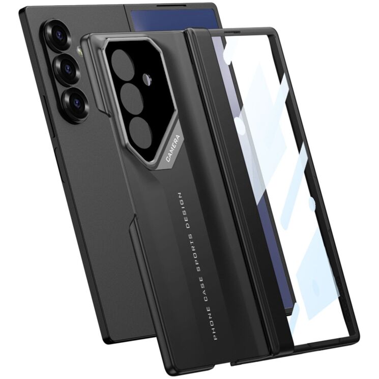 Захисний чохол GKK Hinge Shield для Samsung Galaxy Fold 7 - Green: фото 3 з 9