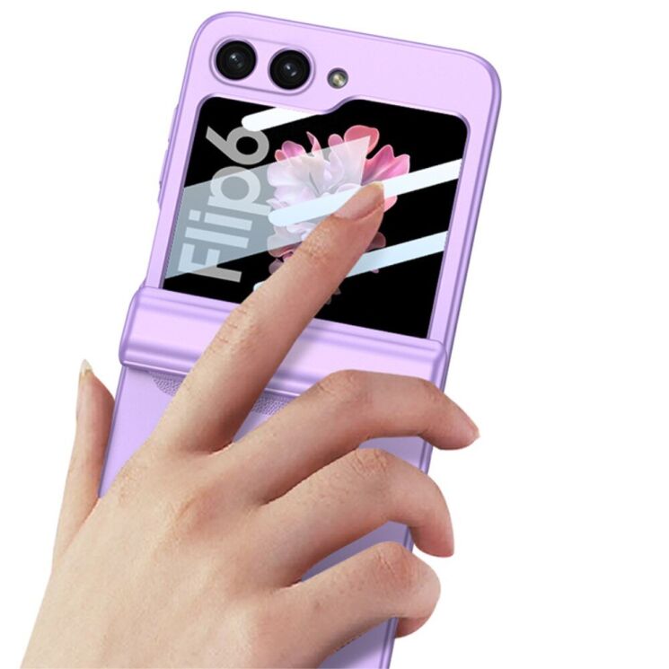 Защитный чехол GKK Magnetic Fold для Samsung Galaxy Flip 6 - Black: фото 9 из 9