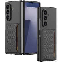 Захисний чохол GKK Slim Holder для Samsung Galaxy Fold 7 - Carbon Fiber: фото 1 з 9