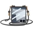 Захисний чохол GKK Slim Strap для Samsung Galaxy Flip 7 - Black (383967B)