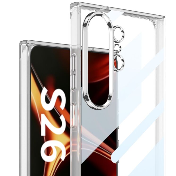 Защитный чехол GKK Space Frame для Samsung Galaxy S26 Ultra - Black: фото 4 из 7